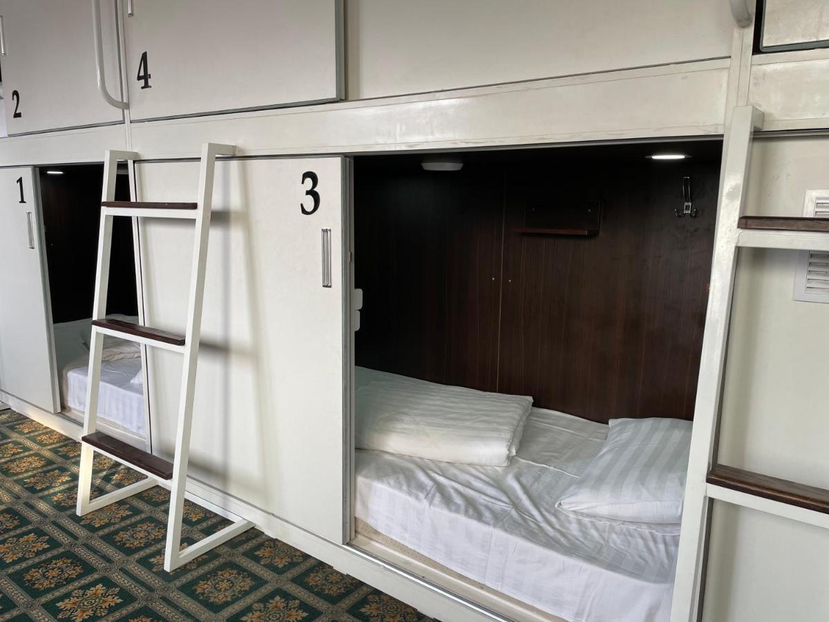 Capsule Hotel Technocave Bishkek Exterior photo
