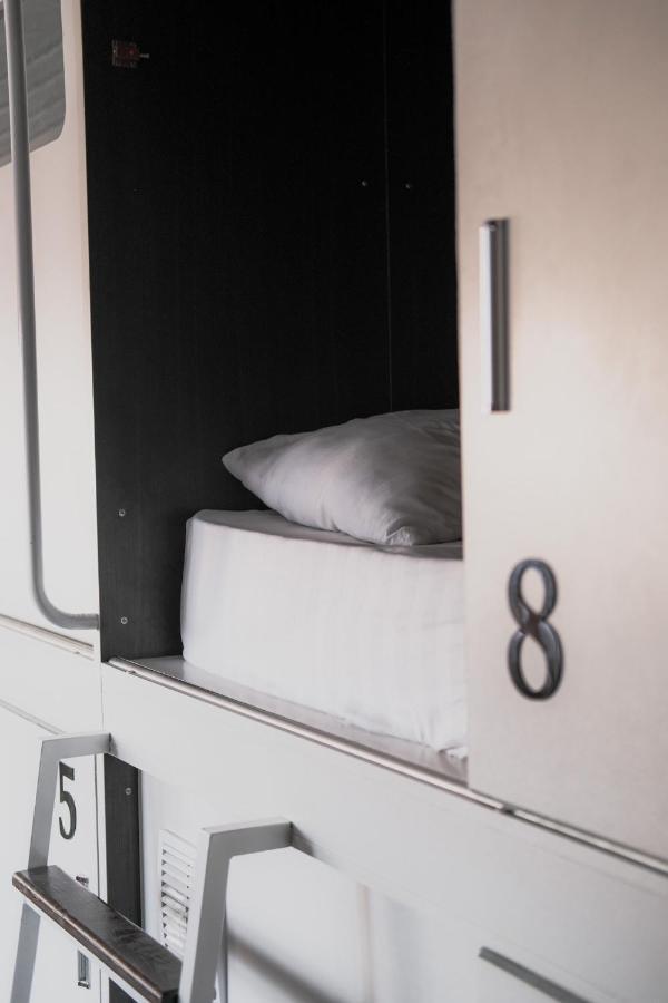 Capsule Hotel Technocave Bishkek Exterior photo