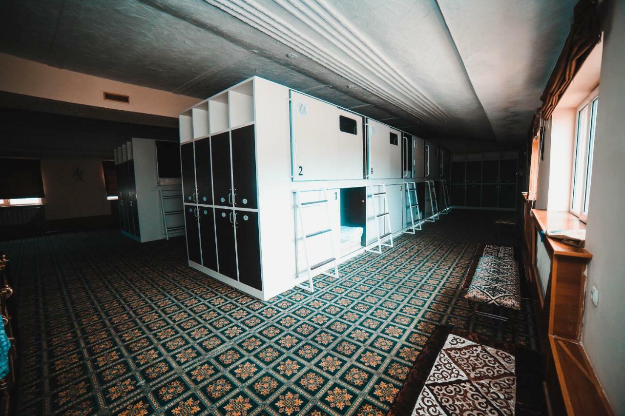 Capsule Hotel Technocave Bishkek Exterior photo